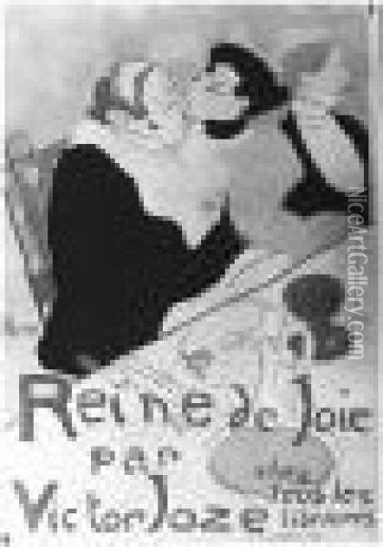 Reine De Joie (d. 342; A. 5; Adr. 5; W. P3) Oil Painting - Henri De Toulouse-Lautrec
