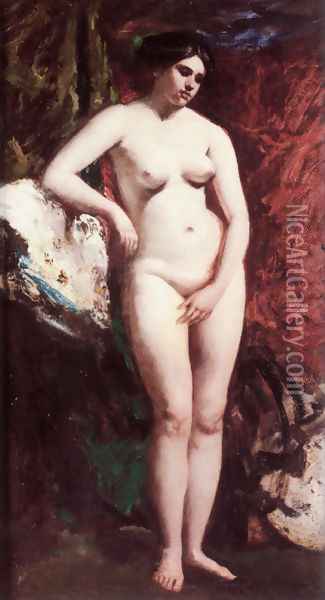 Standing Nude Oil Painting - William Etty