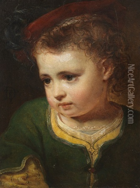 Der Kleine Prinz Oil Painting - Thomas Duncan