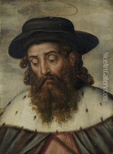 Saint James Oil Painting - Frans Floris the Elder