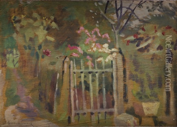 Summer View (august) Oil Painting - Jerzy Karszniewicz