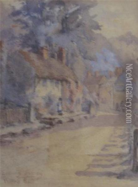 Easting Surrey Oil Painting - Wilfrid Ball