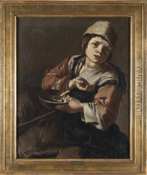 Piccolo Mendicante Oil Painting - Giacomo Francesco Cipper