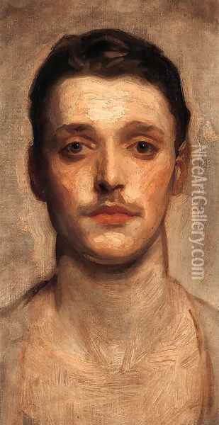 Study of a Young Man Oil Painting - John Singer Sargent