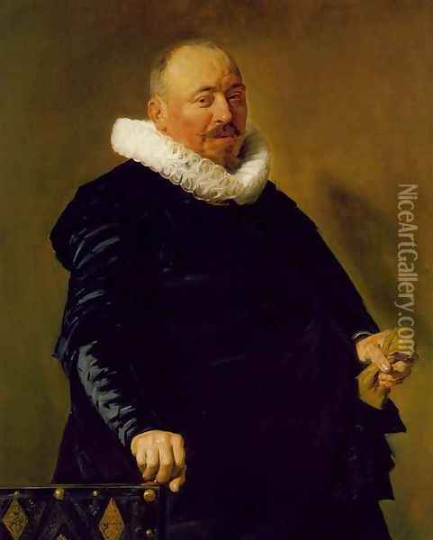 Portrait of an Elderly Man Oil Painting - Frans Hals