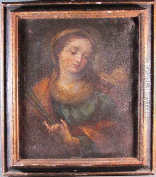 Sainte Martyre Oil Painting - Carlo Francesco Nuvolone