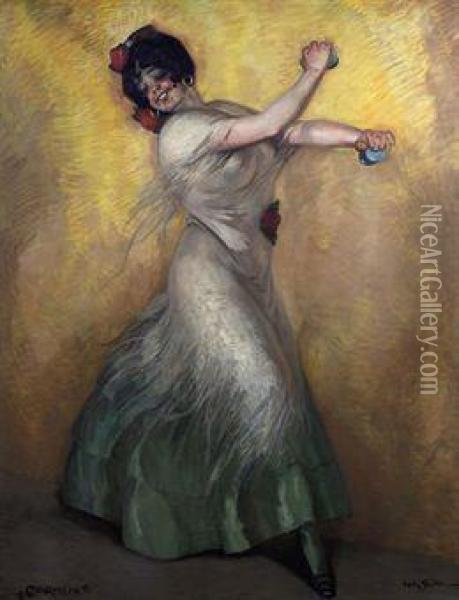 Carmen Oil Painting - Willy Sluyters