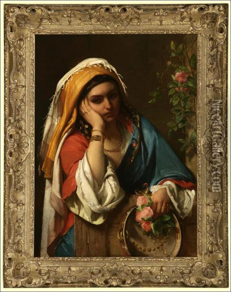 The Gypsy Dancer Oil Painting - Jean Francois Portaels