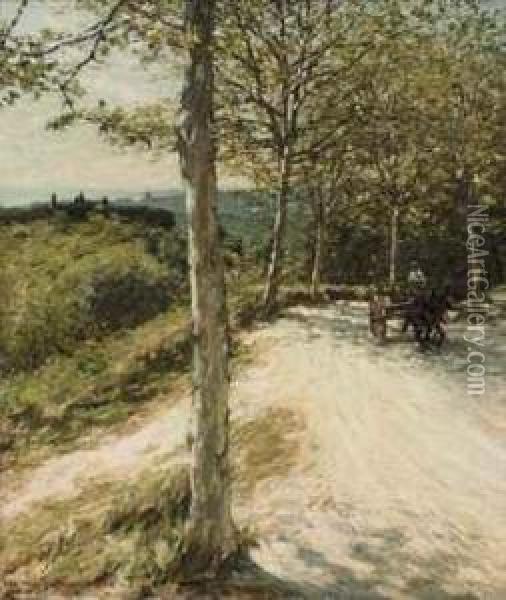 Spring In Provence Oil Painting - Henry Herbert La Thangue
