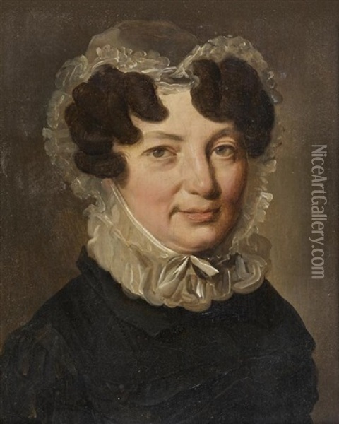 Portrait Presume De Victoire De Craissan Oil Painting - Louis Leopold Boilly
