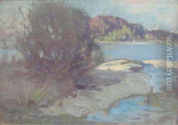 Inchtavannach, Loch Lomond Oil Painting - John Reed Murray
