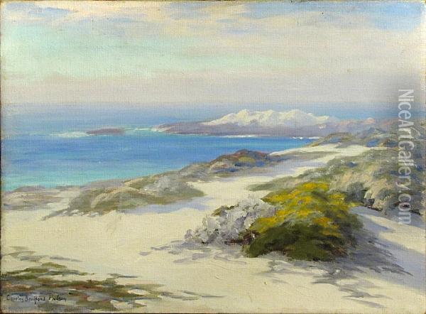 Coastal View Oil Painting - Charles Bradford Hudson