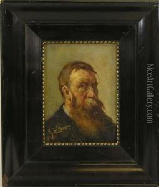 Portrait Eines Bartigen Mannes Oil Painting - Philipp Zeltner