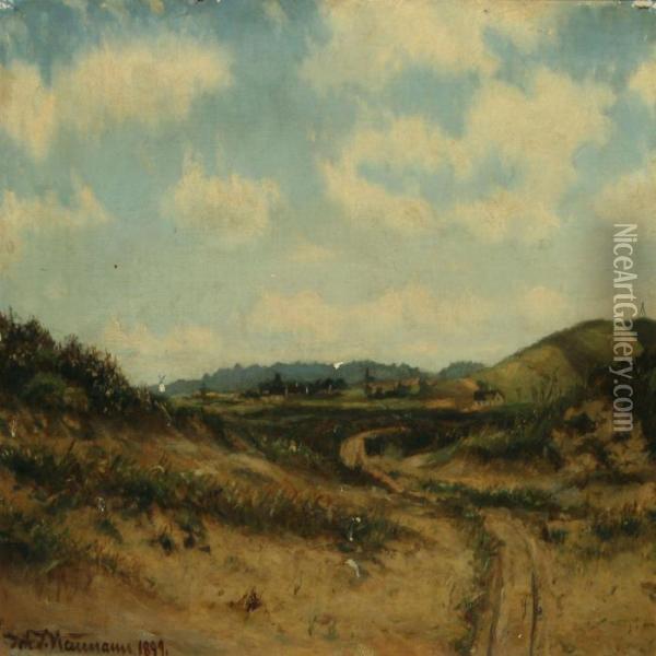 Landscape Oil Painting - Johann Jens Neumann