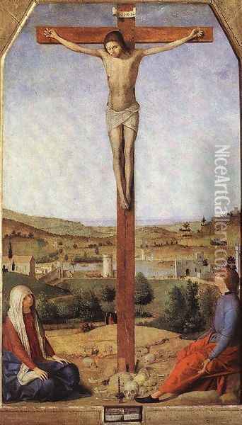 Crucifixion Oil Painting - Antonello da Messina Messina