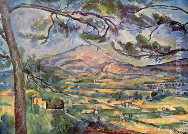 Mont Sainte-Victoire 02 Oil Painting - Paul Cezanne