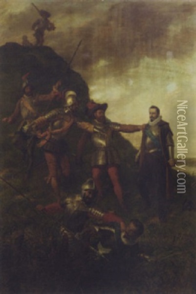 The Dutch Revolt Oil Painting - Johann Bernhard Wittkamp