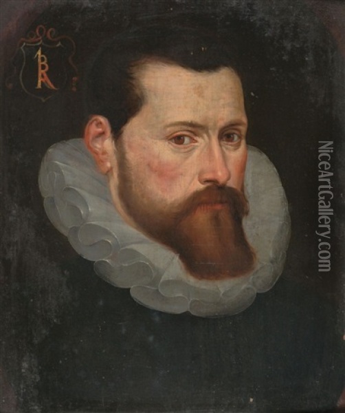 Mannerportrait Oil Painting - Thomas De Keyser