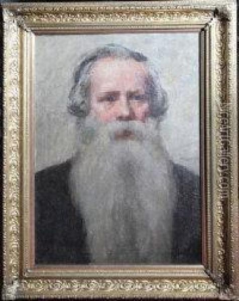 A Portrait Of The Artist Henry Hetherington Emmerson Oil Painting - John Hodgson Campbell