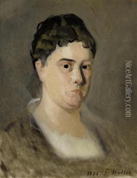 Portrait Of Mme Oil Painting - Ferdinand Hodler