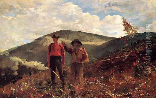 The Two Guides Oil Painting - Winslow Homer