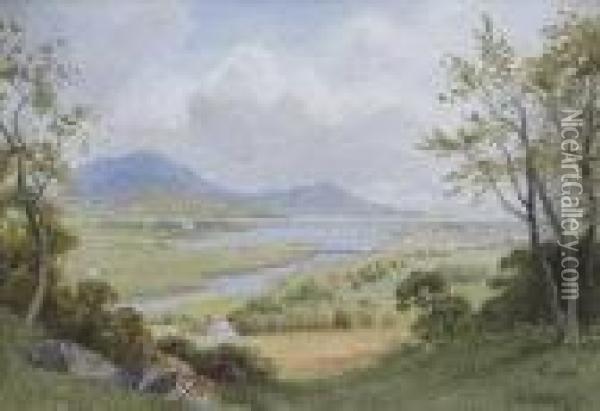 Dundalk, Co. Louth Oil Painting - Joseph Carey Carey