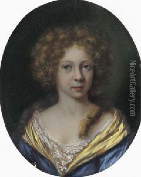 Portrait Of A Lady Oil Painting - Arie de Vois