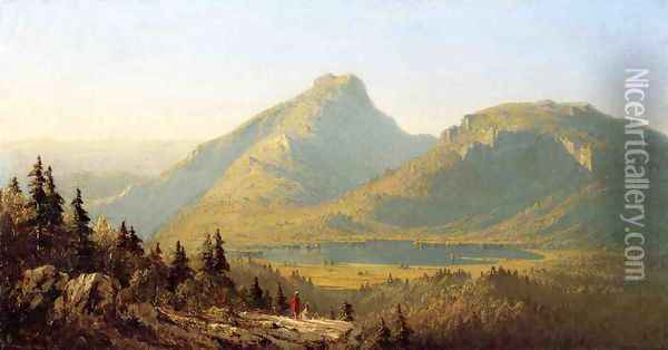 Mount Mansfield Oil Painting - Sanford Robinson Gifford