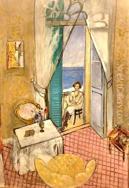 Interior at Nice Oil Painting - Henri Matisse