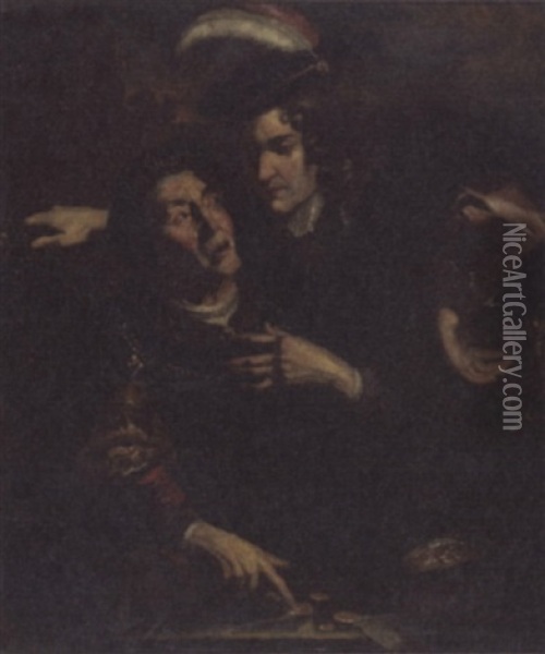 The Merchant Oil Painting -  Rembrandt van Rijn