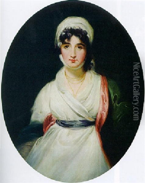 Portrait Der Mrs.siddons Oil Painting - Thomas Lawrence