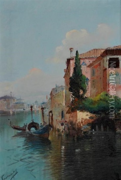 Venise Oil Painting - Paul Savigny