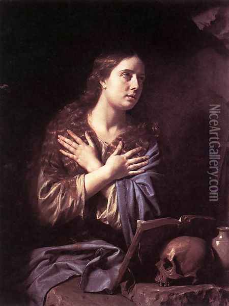 The Penitent Magdalen Oil Painting - Philippe de Champaigne