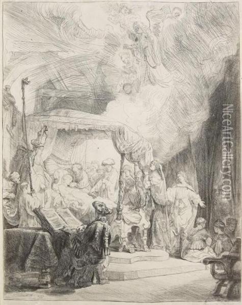Der Tod Der Jungfrau Maria Oil Painting - Rembrandt Van Rijn