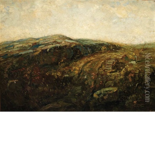 The Hills Oil Painting - Henry Ward Ranger