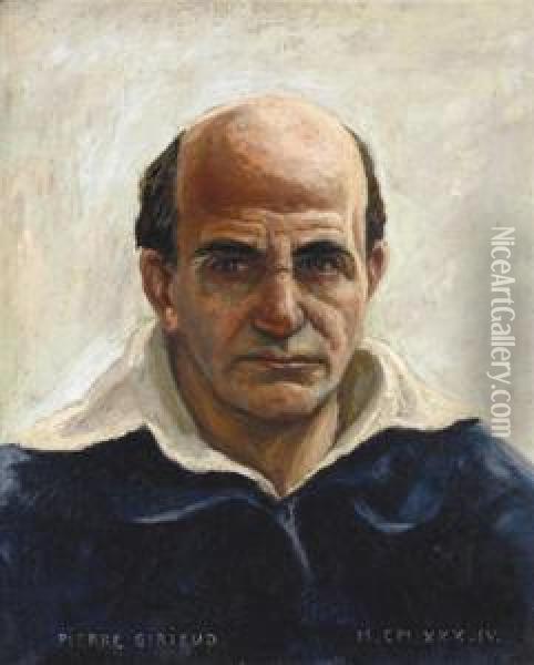 Autoportrait Oil Painting - Pierre Paul Girieud