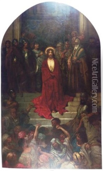 Ecco Homo Oil Painting - Gustave Dore