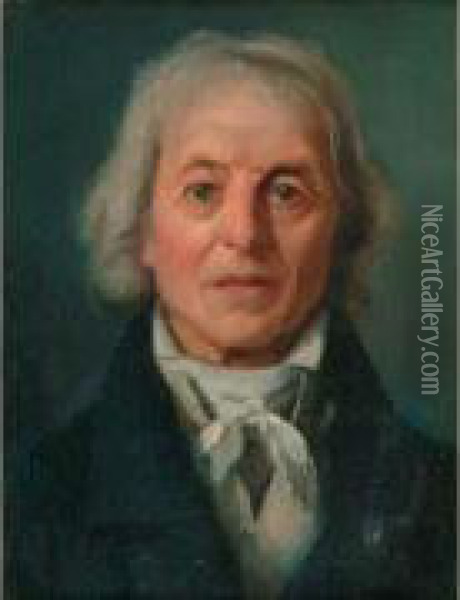 Portrait Presume De Boissy D'anglas Oil Painting - Julien Leopold Boilly