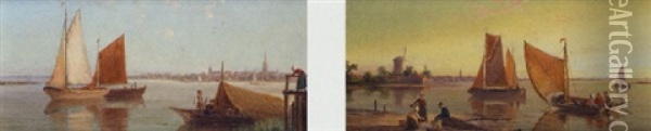 Schiedam Oil Painting - William Raymond Dommersen