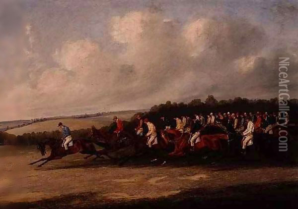 Start of the Derby Oil Painting - Henry Thomas Alken
