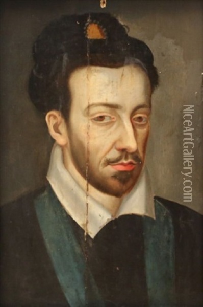 Portrait D'henri Iii Oil Painting - Francois Quesnel