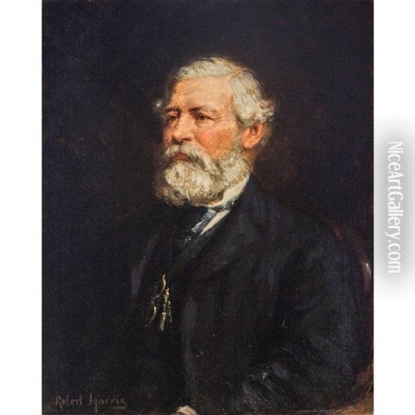 Portrait Of Robert Hamilton Oil Painting - Robert Harris