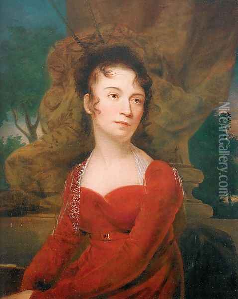 Juliana Westray Wood 1811 Oil Painting - Rembrandt Peale