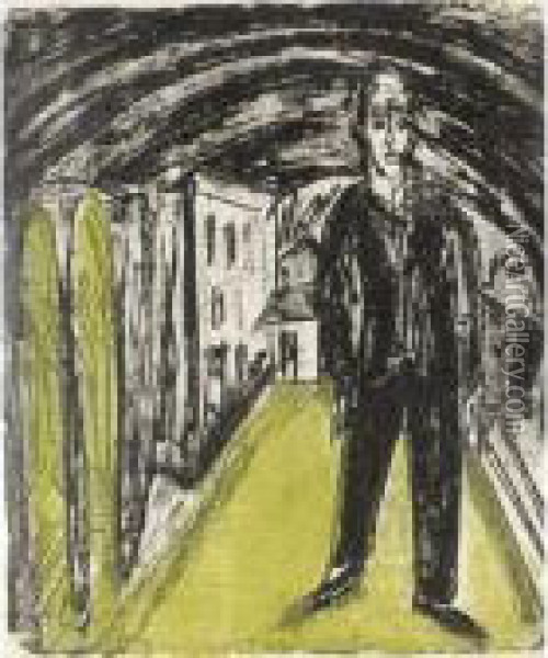 Am Morgen Nach Der Tat Oil Painting - Ernst Ludwig Kirchner