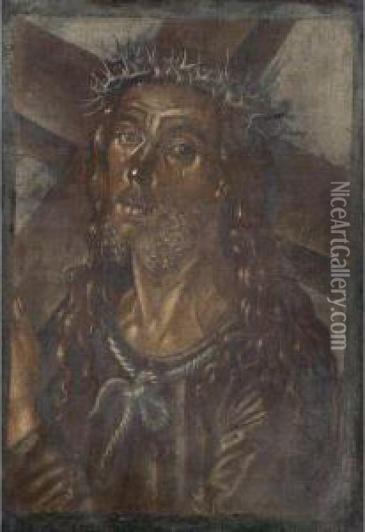 Cristo Portacroce Oil Painting - Bernardo Parentino