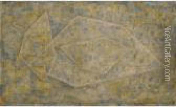 P Vierzehn (p Fourteen) Oil Painting - Paul Klee
