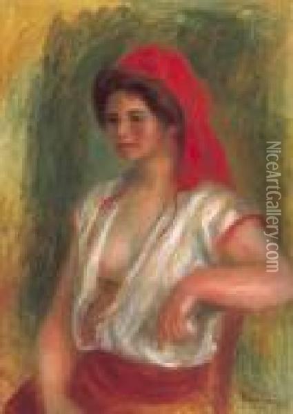 La Belle Sicilienne Oil Painting - Pierre Auguste Renoir