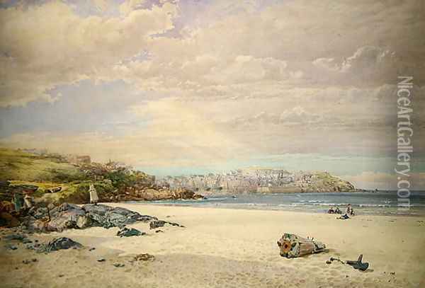 Cornwall Oil Painting - George Wolfe