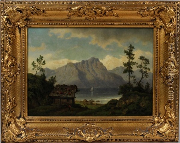 Landscape Oil Painting - Leonhard Rausch