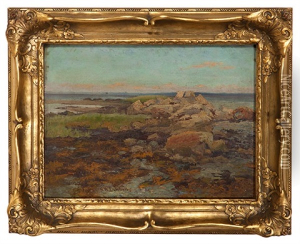 Coastal Landscape Oil Painting - William Lamb Picknell